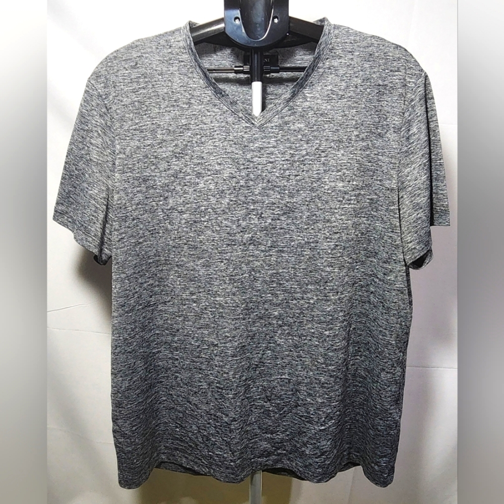 🌸 3/$25 🌸 Alfani Gray/Black Short Sleeve Tee-Size XL